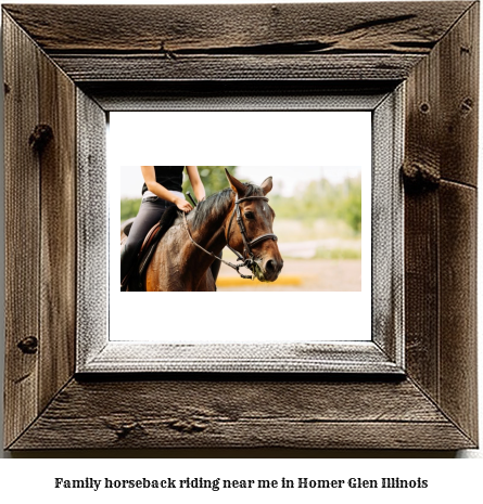 family horseback riding near me in Homer Glen, Illinois